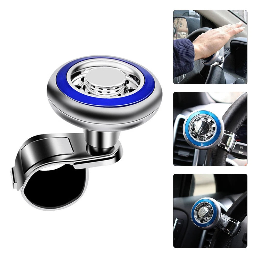 Steering Wheel Spinner for Car (Comfortable Grip, Rotation)