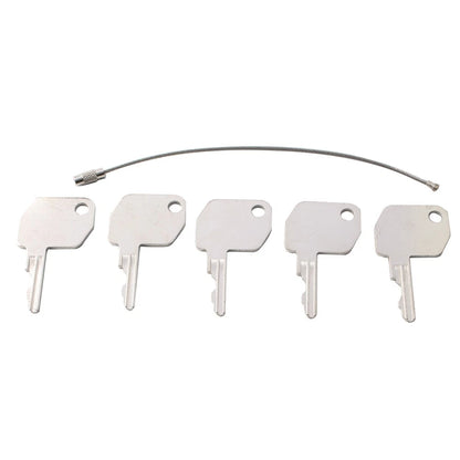 5PCS Ignition Key for JCB New Holland Backhoe