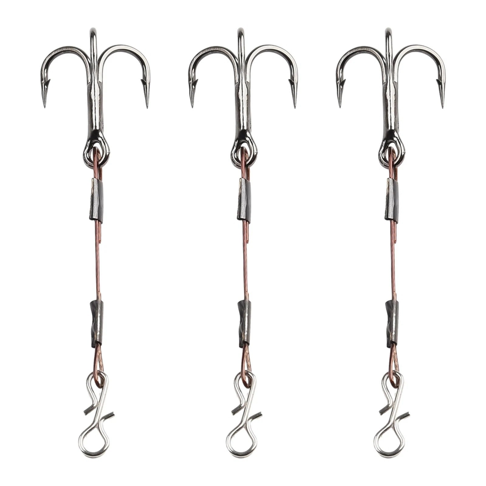 Treble Hooks for Pike Lure Tool (Portable, Random Color)
