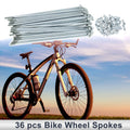 Bicycle Spokes Nipple Set 131mm Carbon Steel for 12G (2005–2015)