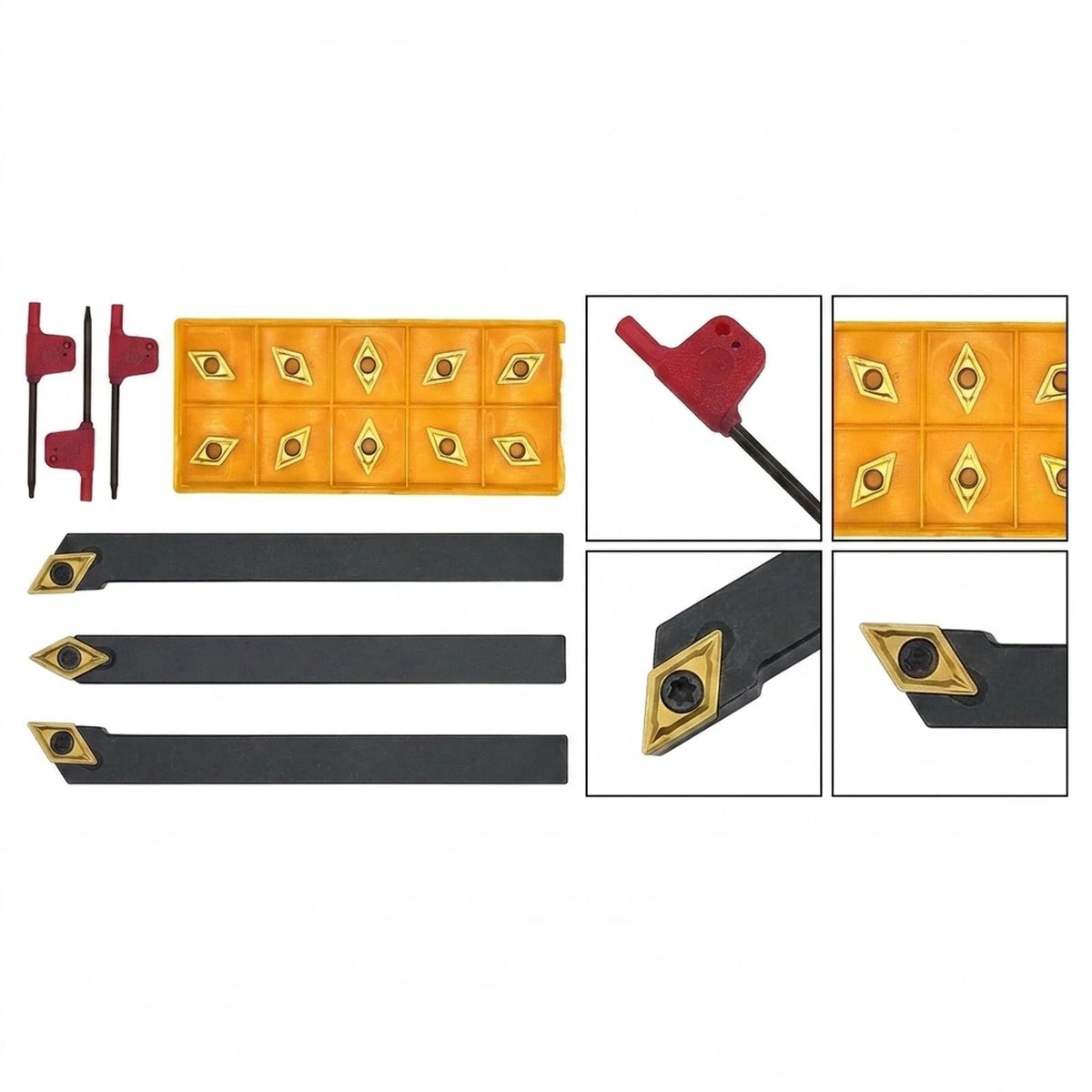External Turning Tool Holder for SDJCR/L SDNCN 0808H07