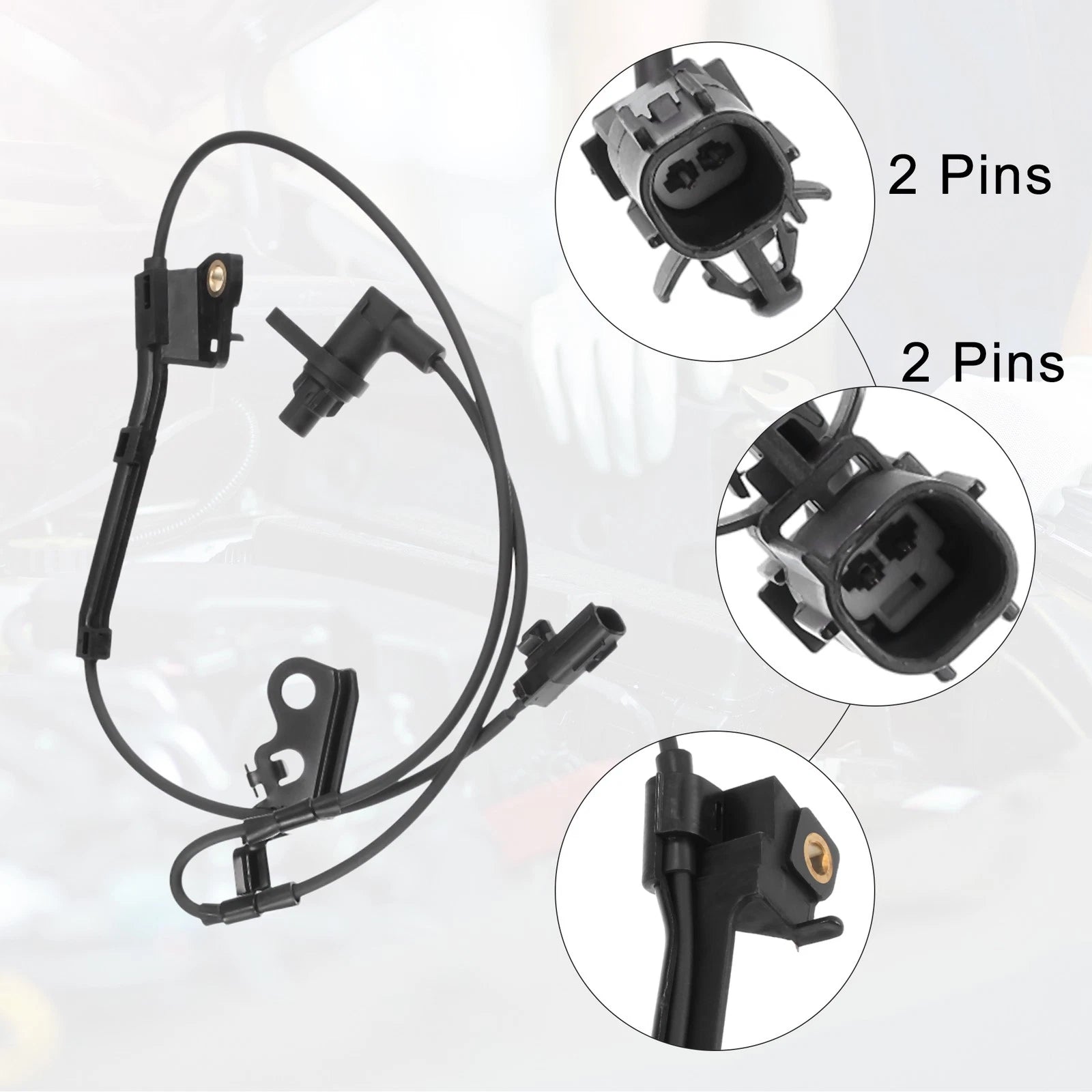 ABS Wheel Speed Sensor Front Left Right Set for Toyota Corolla (2009–2013)
