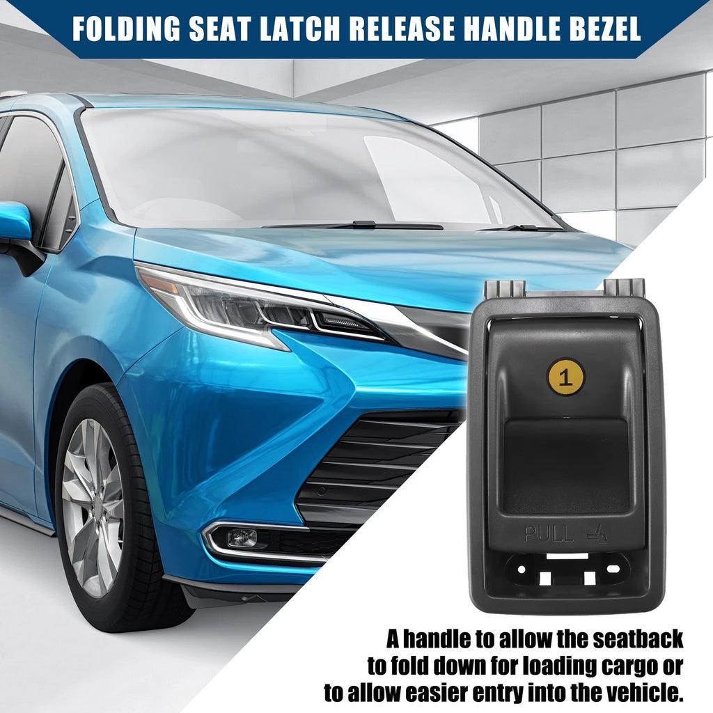 Folding Seat Latch Release Handle Replacement for Toyota Sienna (2015–2020)
