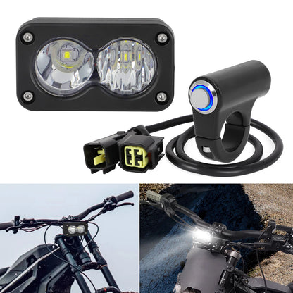 LED Headlight Bar Switch Kit for Talaria Sting R MX4 Surron Segway X 260