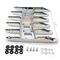 Stealth Top Luggage Rail Rack for Harley Touring (Chrome)