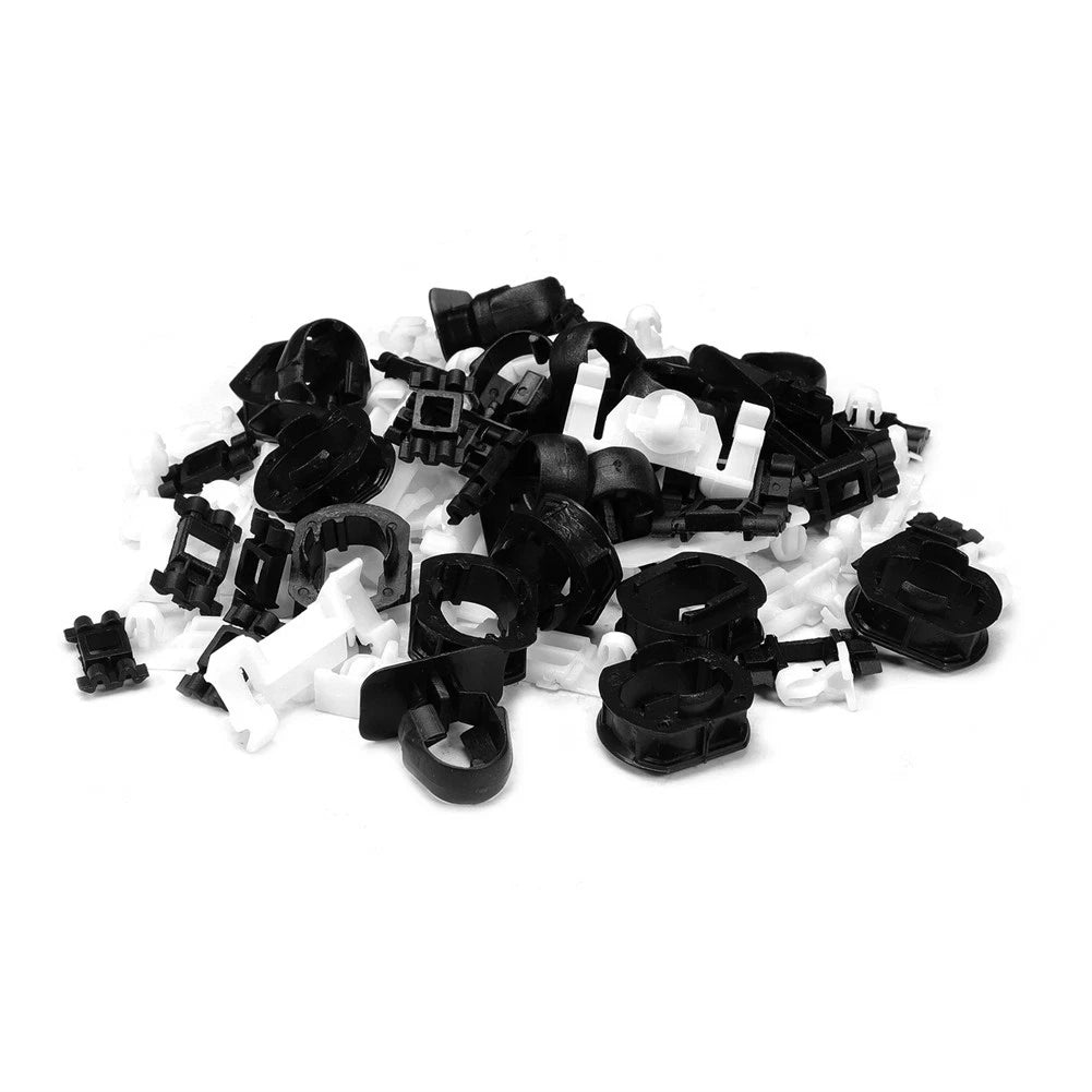 80Pcs Plastic Mounting Clips for Mercedes CLK C208 A208 (OEM)