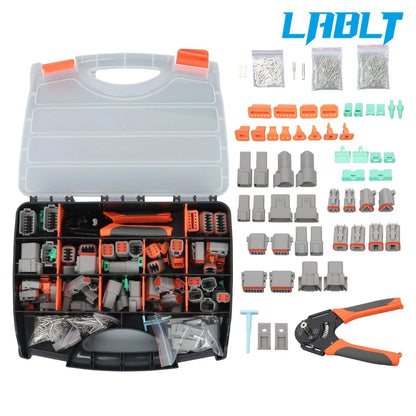 Set of 2 DT Connector Kits for Marine Applications (LABLT DT04-2P, DT06-3S)
