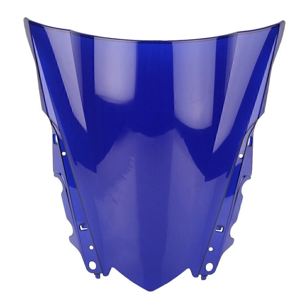 Double Bubble Windshield for Yamaha YZF-R25 YZF-R3 (2014–2018) Blue