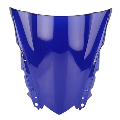 Double Bubble Windshield for Yamaha YZF-R25 YZF-R3 (2014–2018) Blue