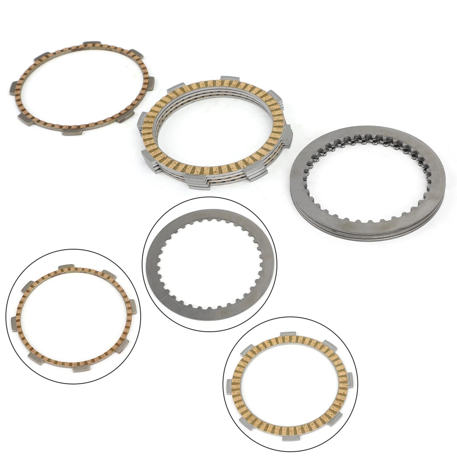 Clutch Kit Steel & Friction Plates for Kawasaki KLX 125 140 150 D-Tracker (2008–2018)