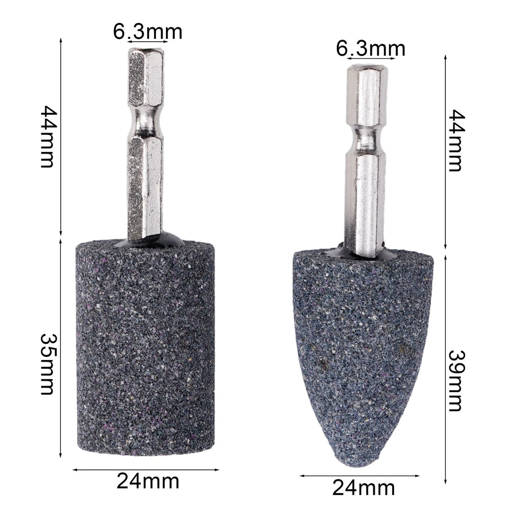 Grinding Wheel Head for Portable Sharpening Tool (Hexagonal Shank)