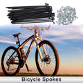 Bicycle Spokes Nipple Steel 13G 45mm Replacement for Universal (All Years)