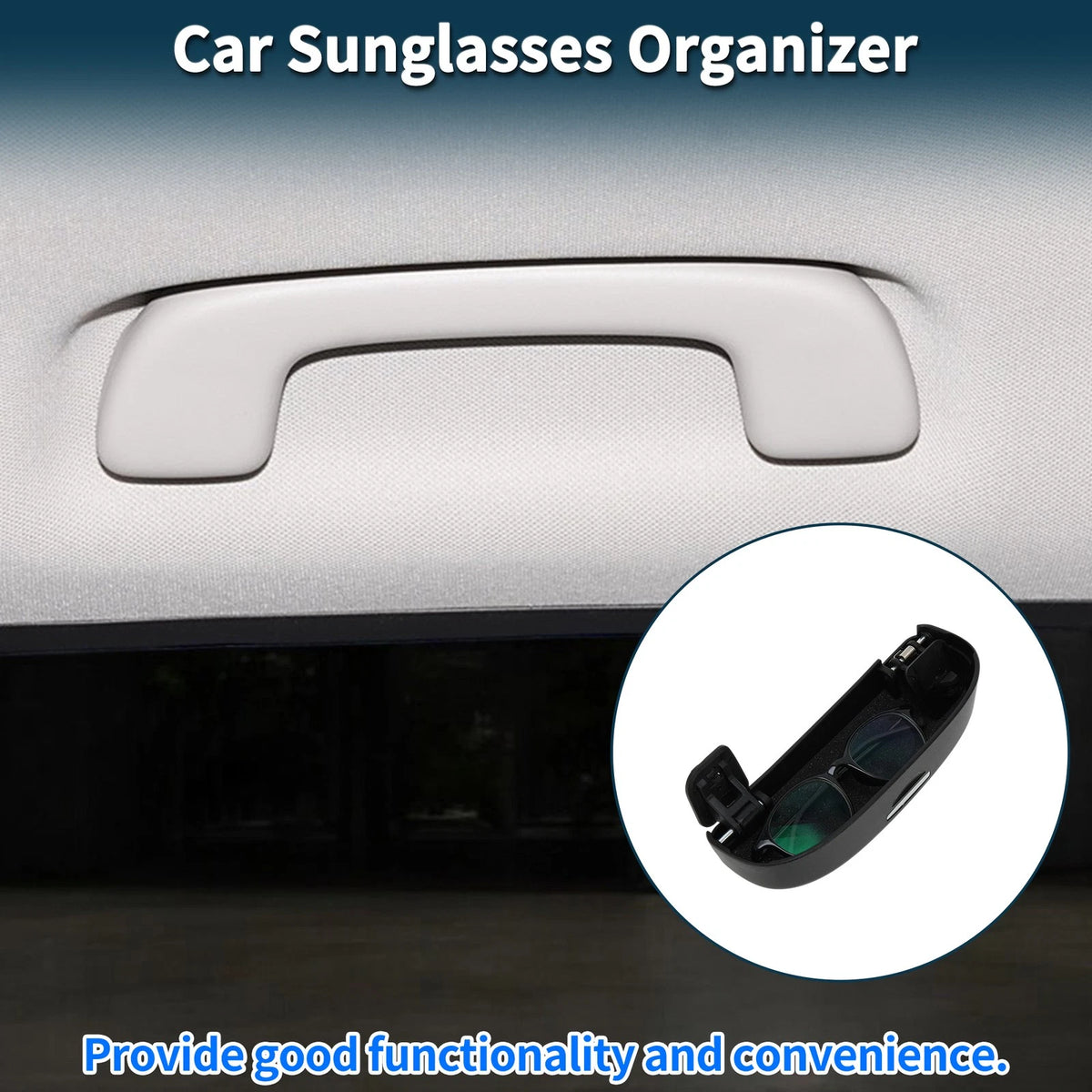 Sunglasses Case for Renault Arkana (2021–2022) Eyeglasses Holder