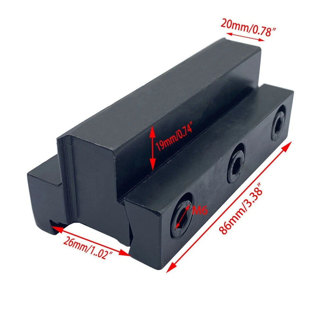 Cut Off Block Alloy Steel Parting Plate Holder for SPB