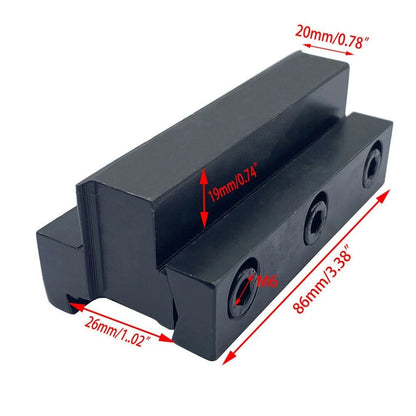 Cut Off Block Alloy Steel Parting Plate Holder for SPB
