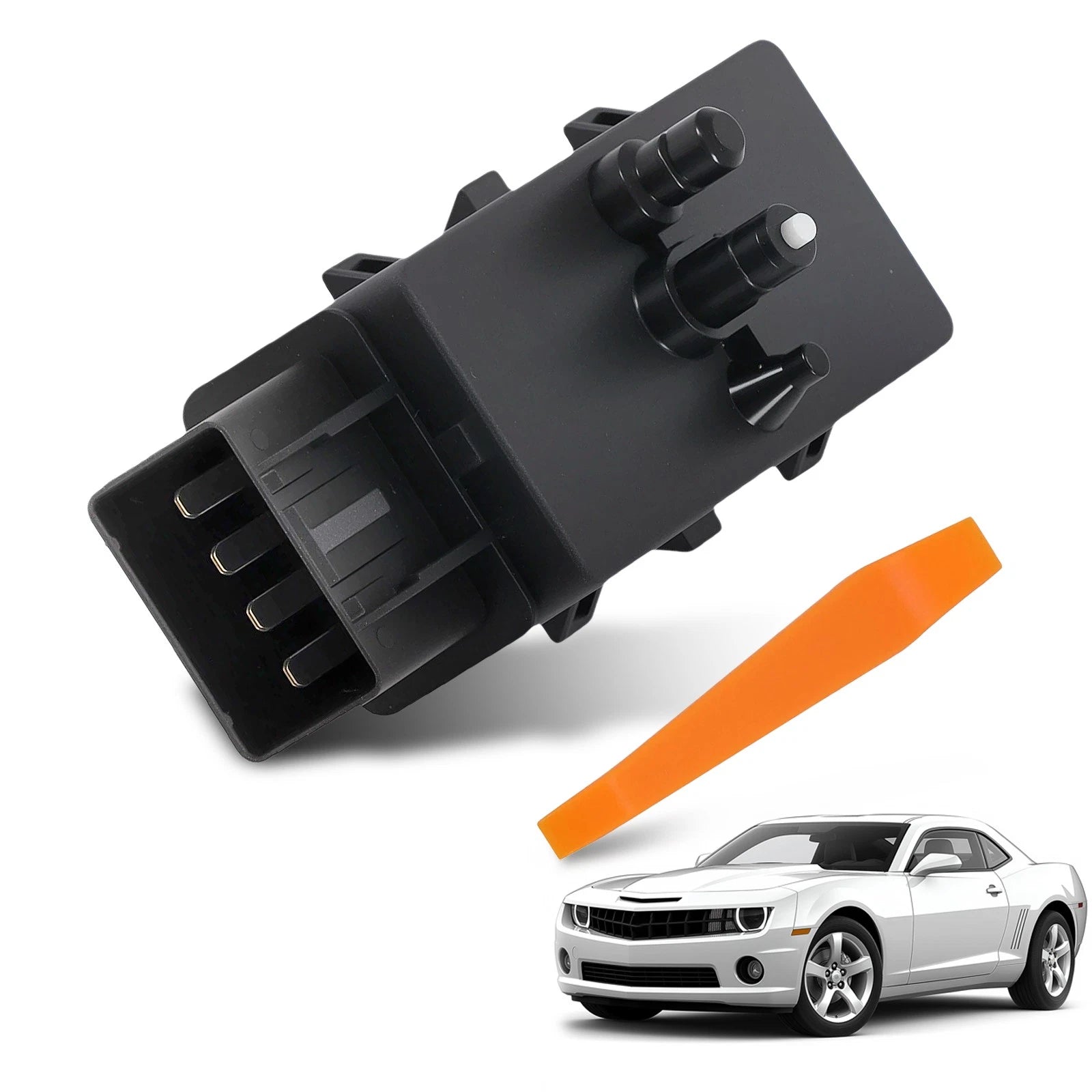 Electric Control Switch Right Side for Chevy Camaro (2010–2015) 92225806 Black