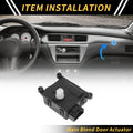 HVAC Heater Blend Air Door Actuator Replacement for Cadillac Escalade (2015–2018)