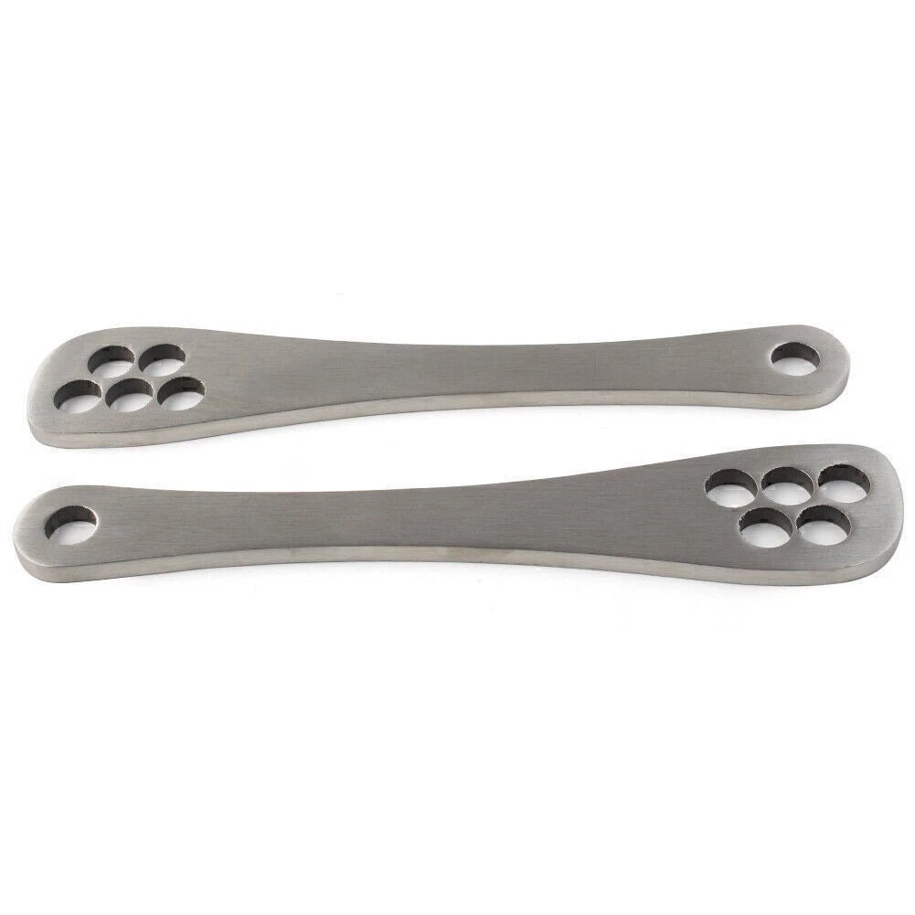 2X Drop Rear Lowering Link Kit Stainless Steel for Kawasaki Z800 (2013–2016)