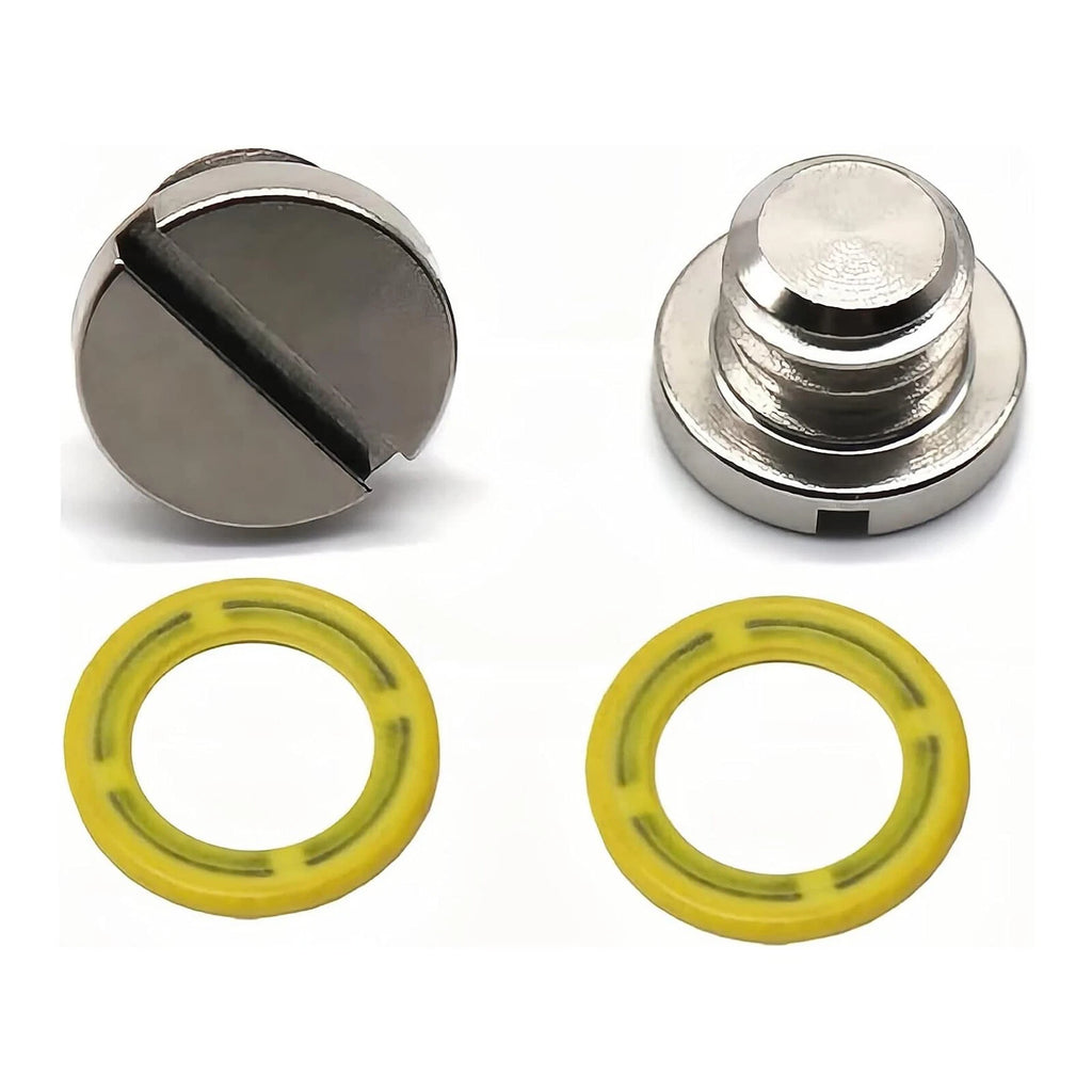2X Lower Unit Drain Plug Gearcase Screw 10-79953Q2 for Mercury/Mercruiser