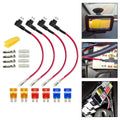 4Pcs AddACircuit Fuse Holder & Wire Harness for Universal Applications