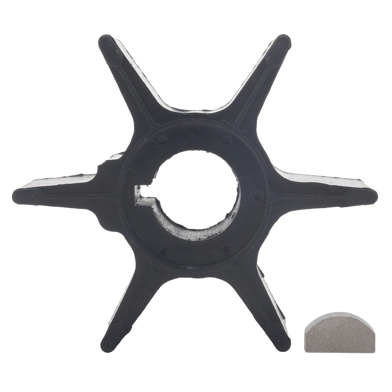 Outboard Water Pump Impeller & Key for Suzuki 35-65 HP (2-Str Engine)