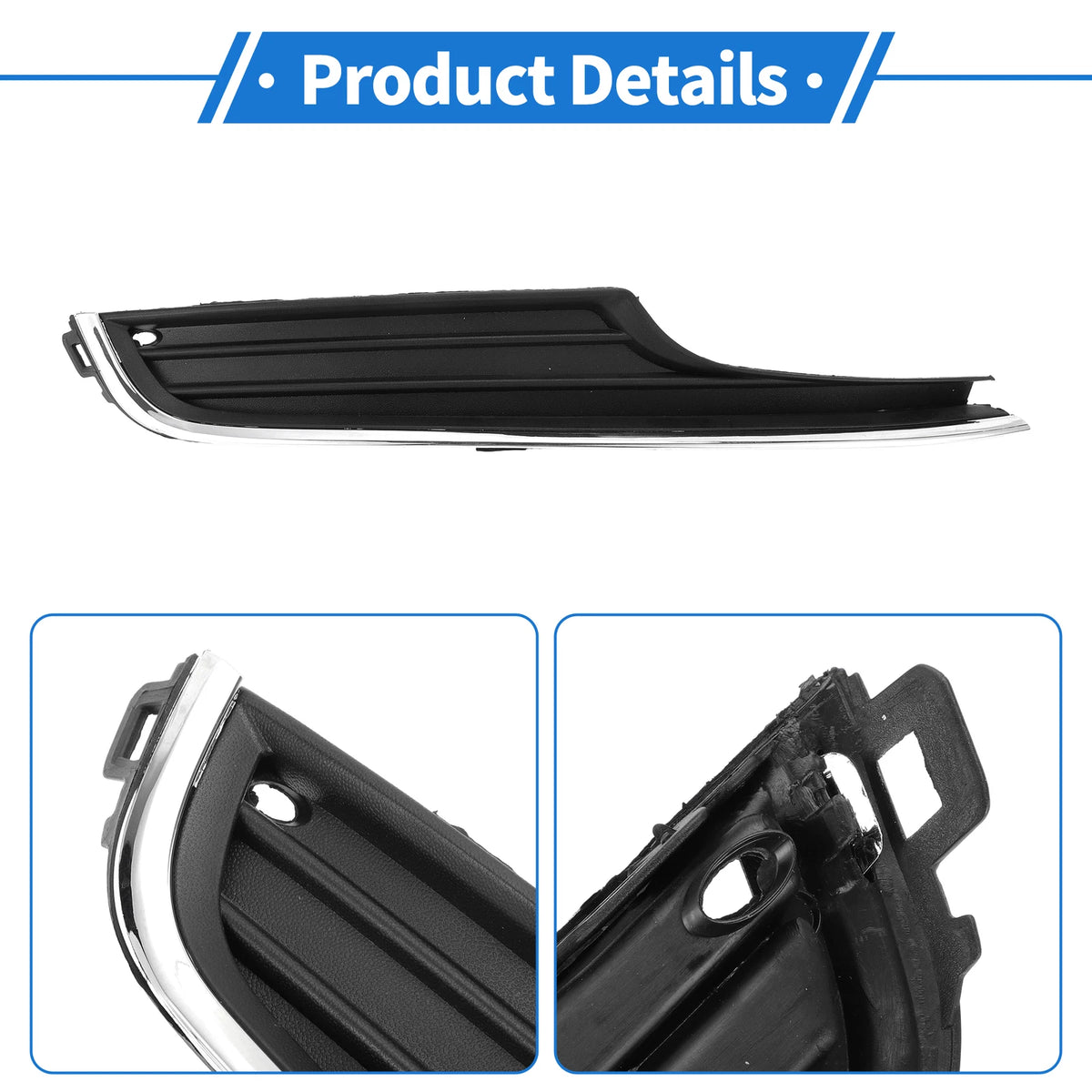 1 Pc Fog Light Grill for Volkswagen Golf (2013–2017) No.5G0853666