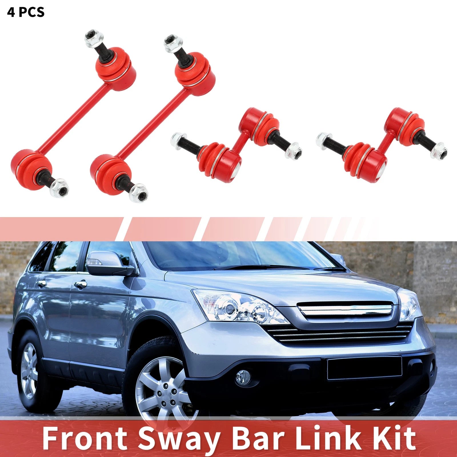 Stabilizer Sway Bar Link Kit Front Rear for Honda CR-V (1997–2001)
