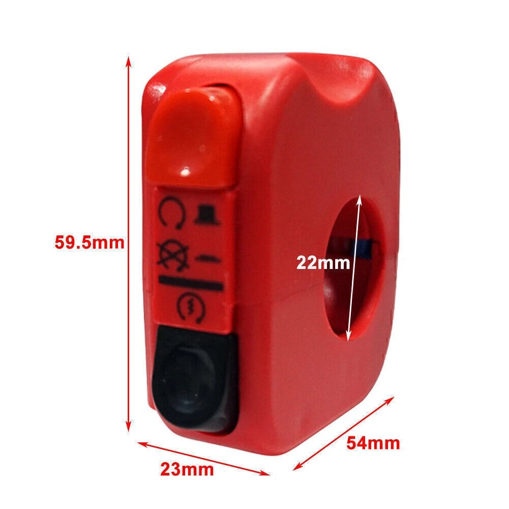 7/8" Handlebar Ignition Switch for Universal Motorcycles (On/Off)
