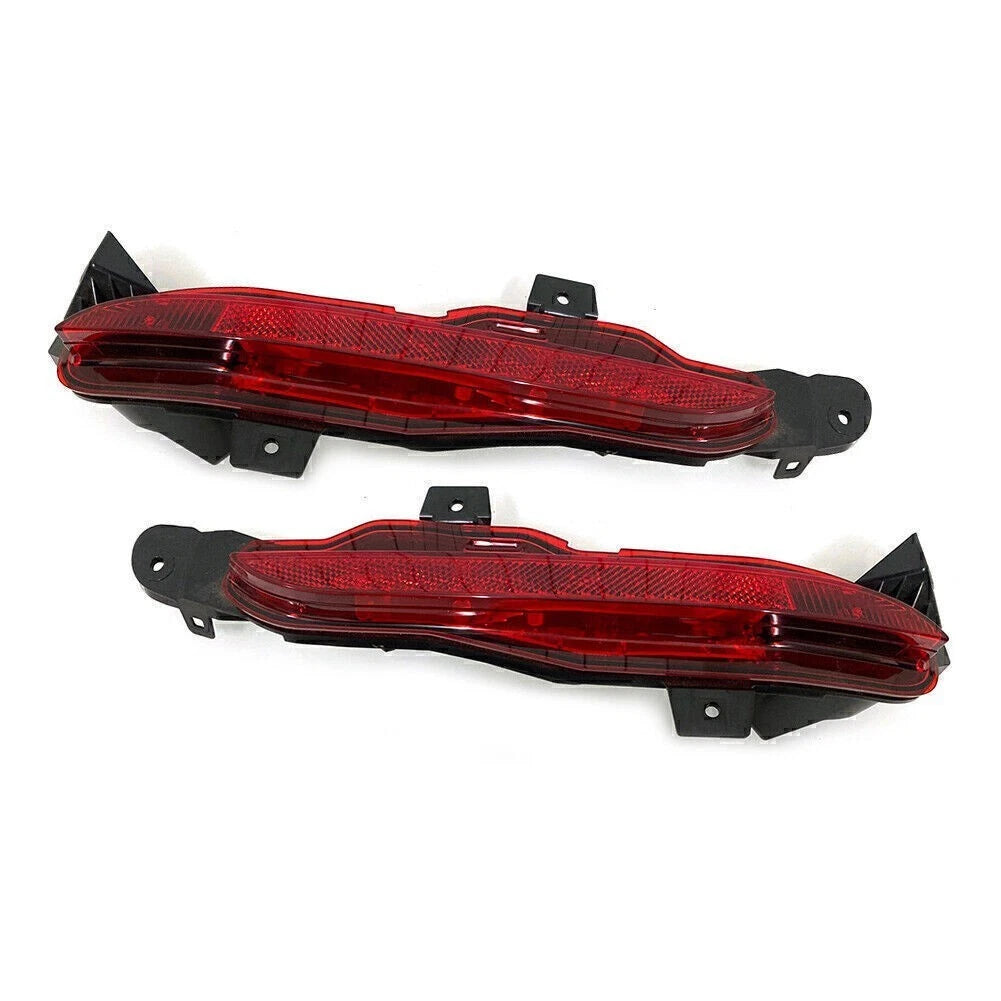 Rear Bumper Fog Lamp Light ABS for Land Rover Range Rover Velar (2018) Pair