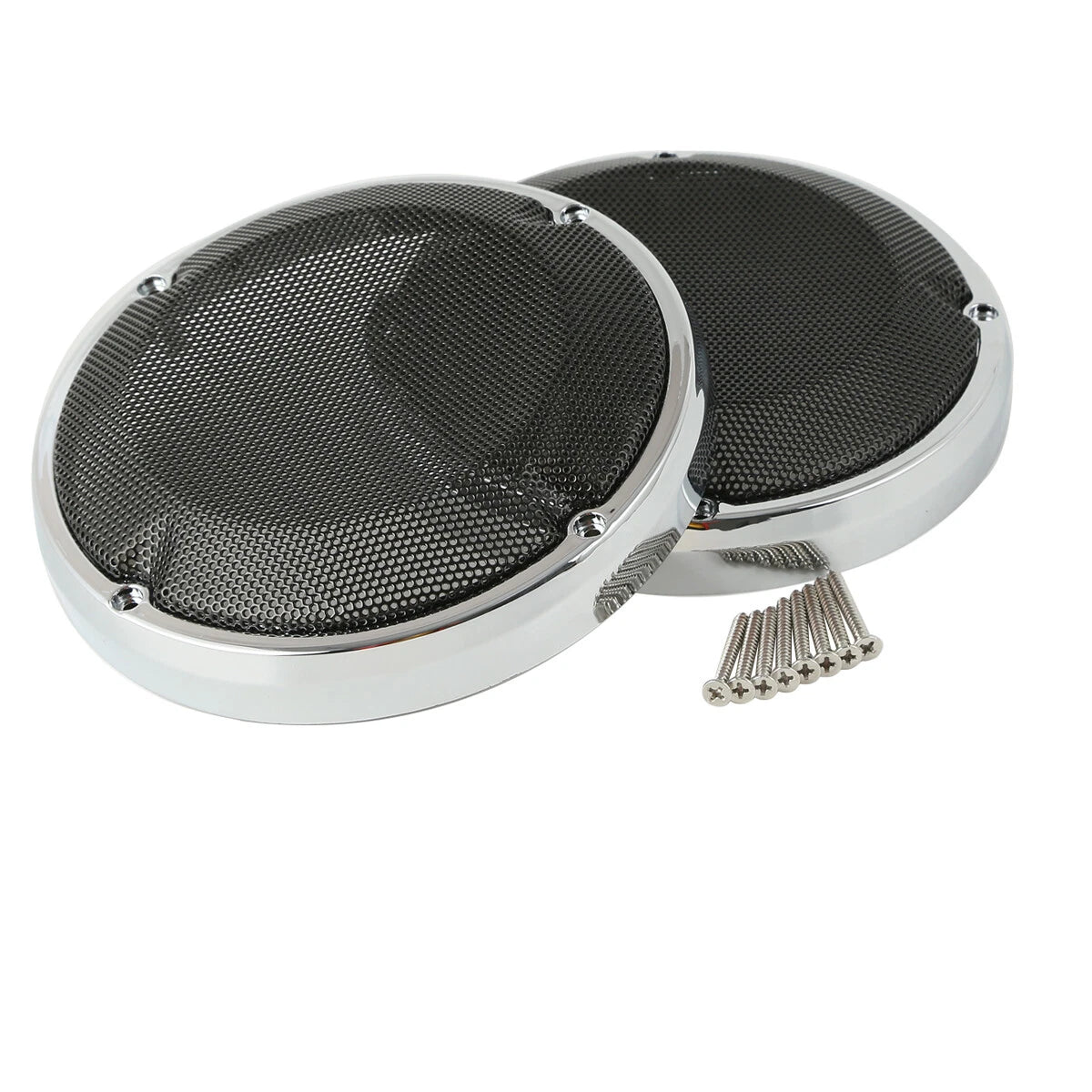 Chrome Ring Speaker Grill for Harley Electra Glide (1983–2024)