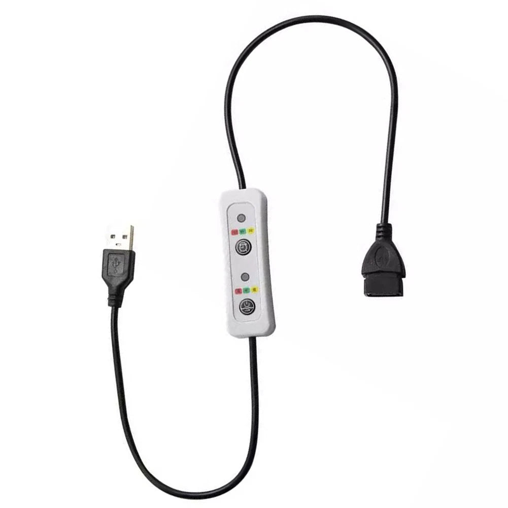 USB Timer Switch Extension Cable 60cm for Power Supply Timer Controller