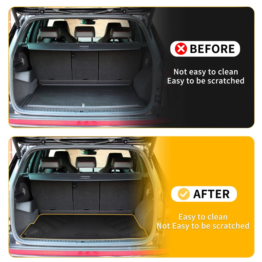 Rear Trunk Mat Replacement for BMW X5 5 Seats (2014–2018) TPE Cargo Liner