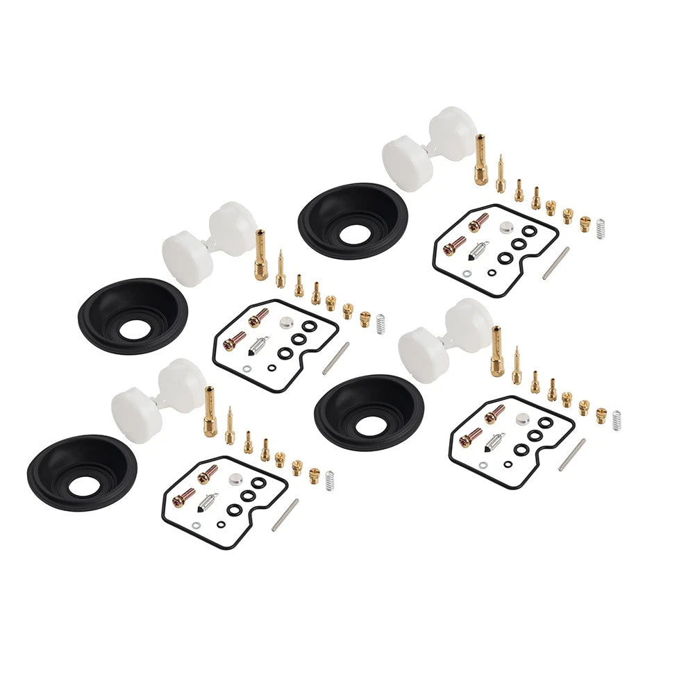 4X Carburetor Repair Kit Float Diaphragm for Suzuki Bandit GSF600 (1996–2003)