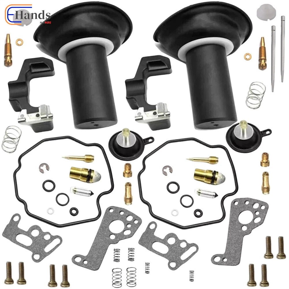 Carburetor Repair Kit Plunger Float for Yamaha Virago XV535 (1990–2001)