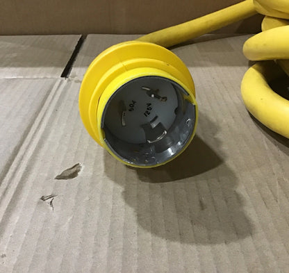 Marinco EEL 50 Amp Shore Power Cordset CS504-50 for Marine Applications (Used)