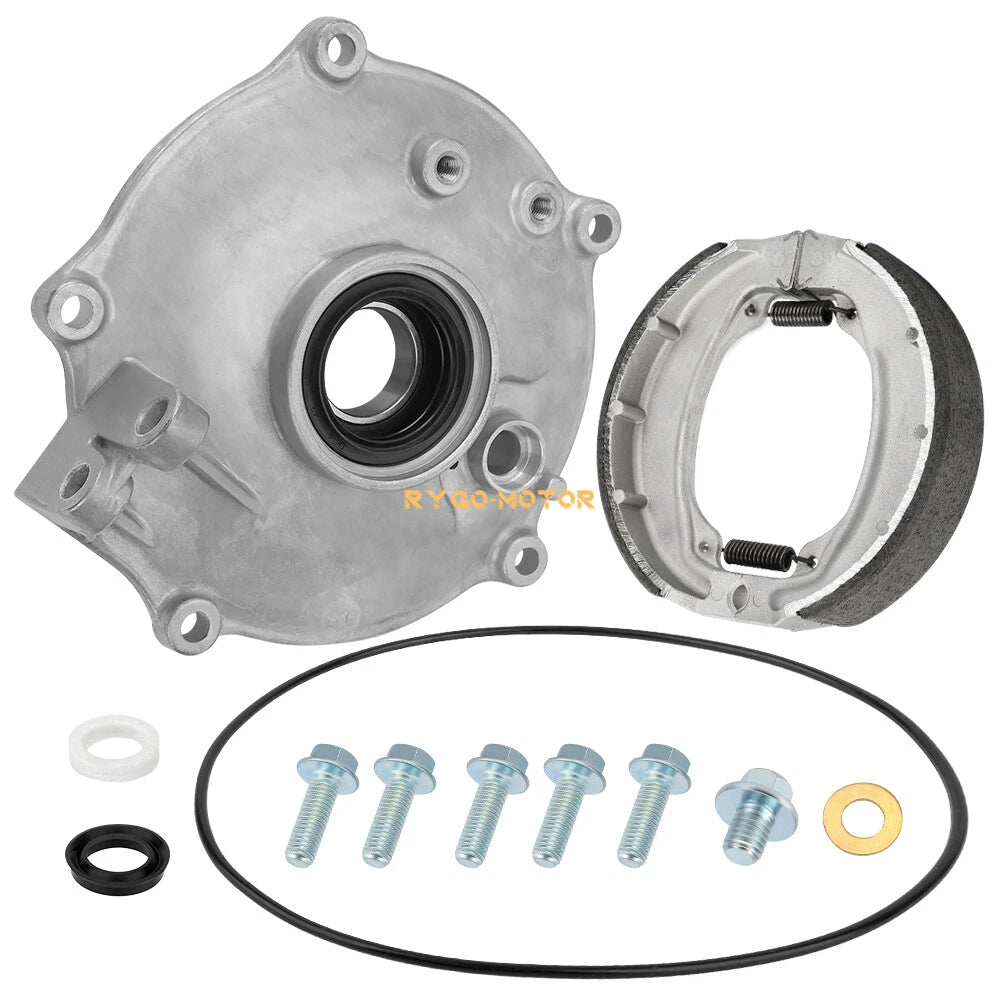 Rear Brake Panel & Shoes Kit for Honda TRX250EX TRX250X (2001–2024) 43010-HM8-000