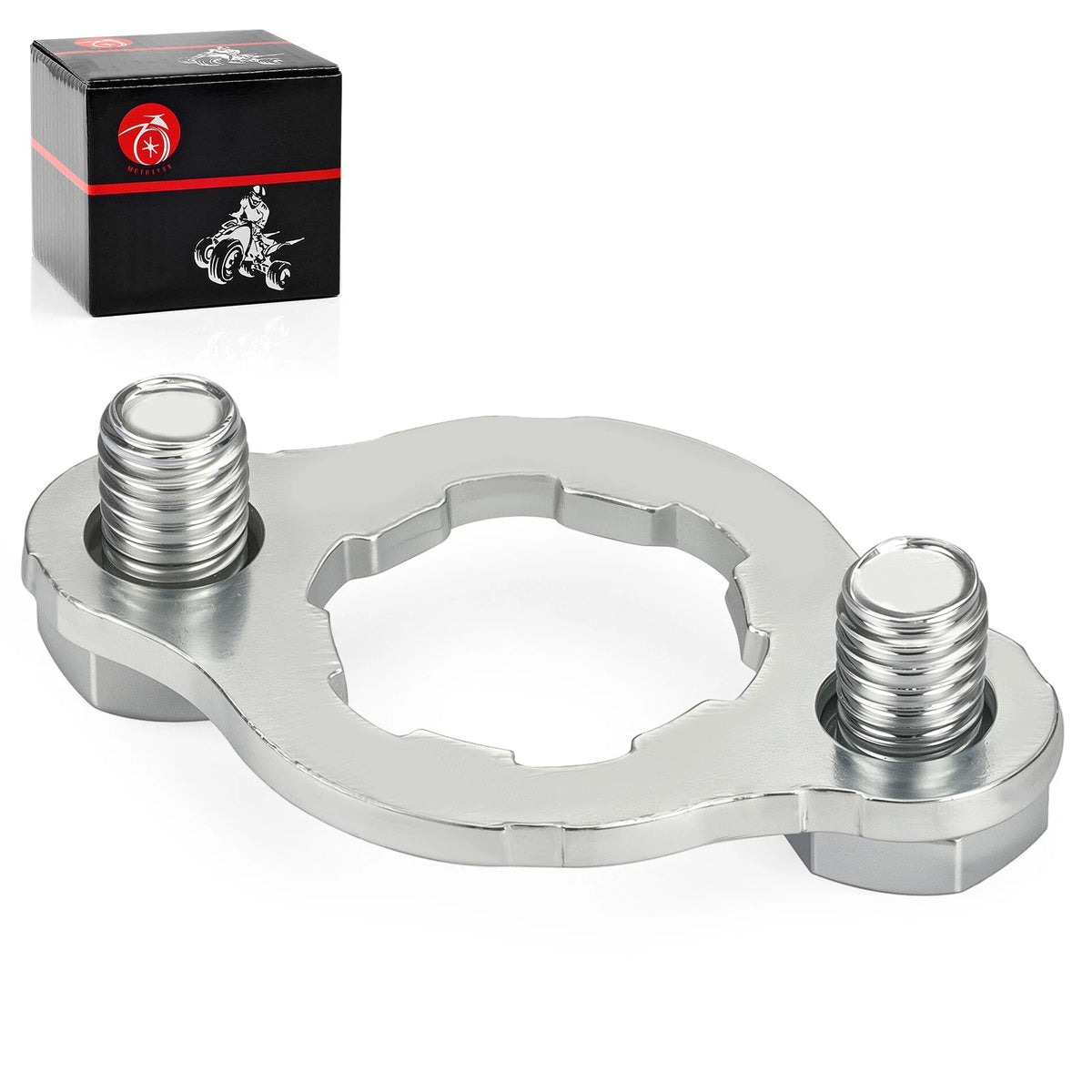 Engine Front Sprocket Retainer Plate w/Bolts for Honda ATC70 (1973–1974, 1978–1981)
