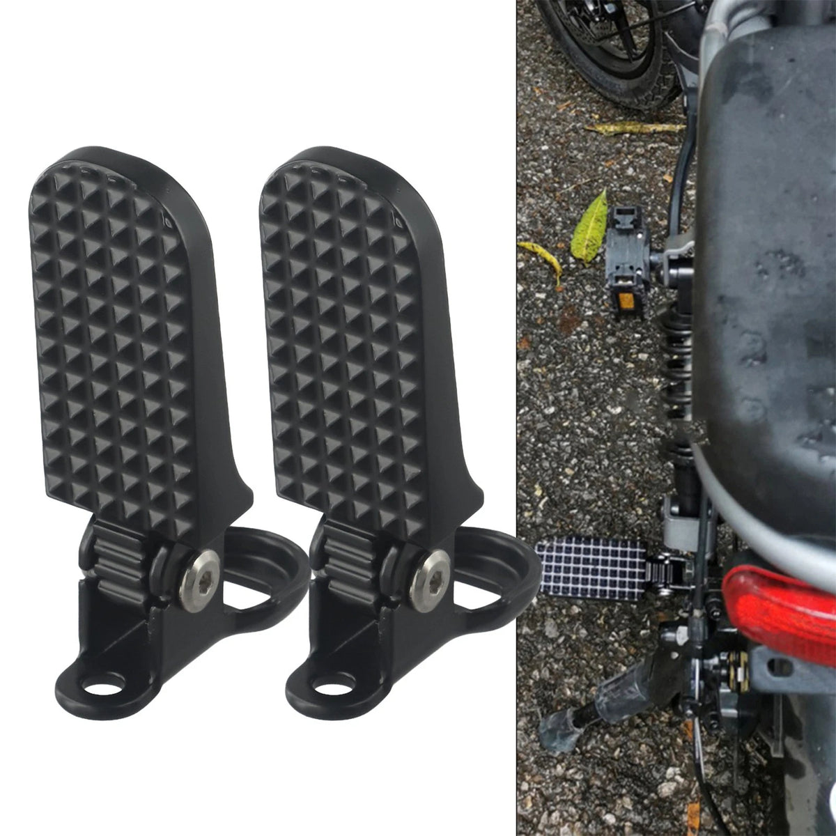 Foldable Rear Footrest Peg for Electric Bike (2019–2023)