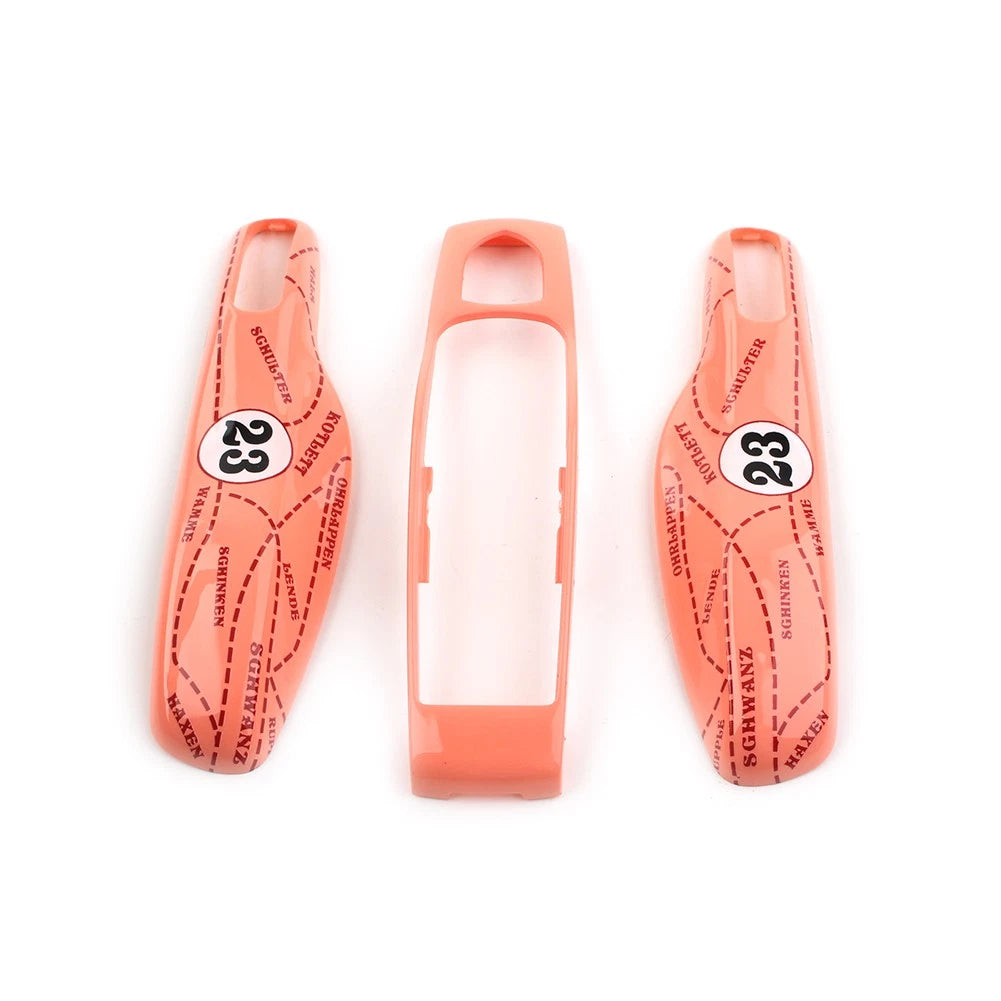 Case Shell Cover Pink Pig for Porsche Cayenne Panamera 911 (2003–2023)