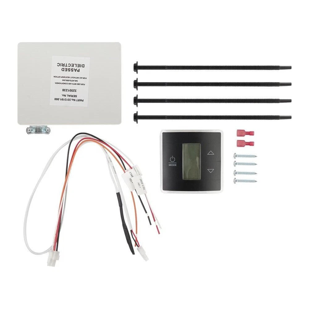 LCD Thermostat w/ Control Kit for RV Camper AC (3316230.000)