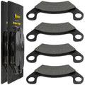 Rear Left and Right Brake Pads Replacement for John Deere Gator (2005–2015)