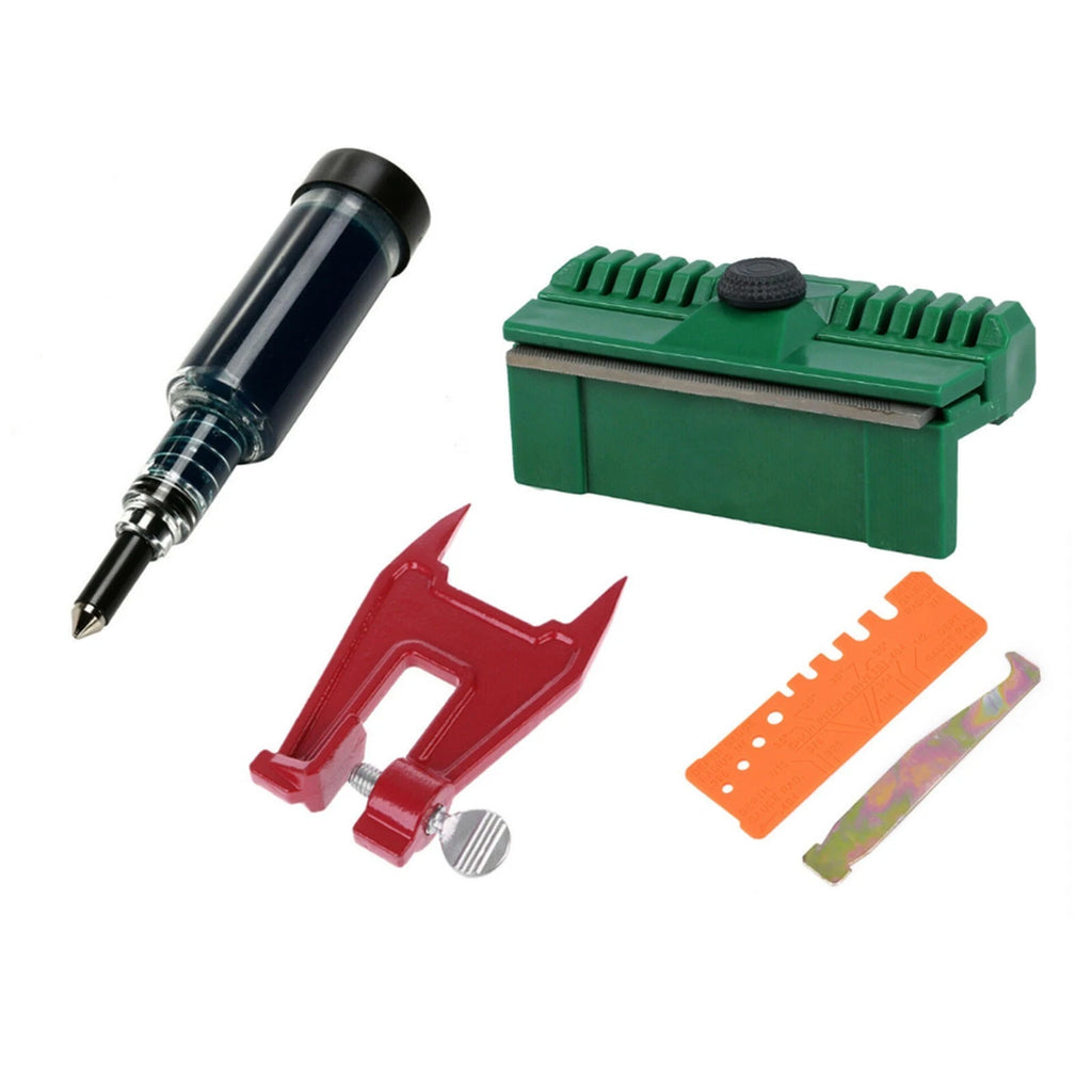 Chainsaw Guide Bar Maintenance Kit for Complete Rail Maintenance