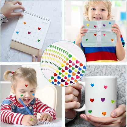 10 Sheets Multicolor Holographic Stickers for Reward Chart Usage