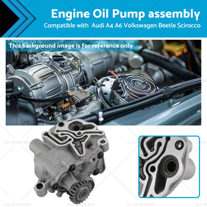 Engine Oil Pump Assembly for Audi A4 A6 VW Golf Passat Tiguan (2013–2018)
