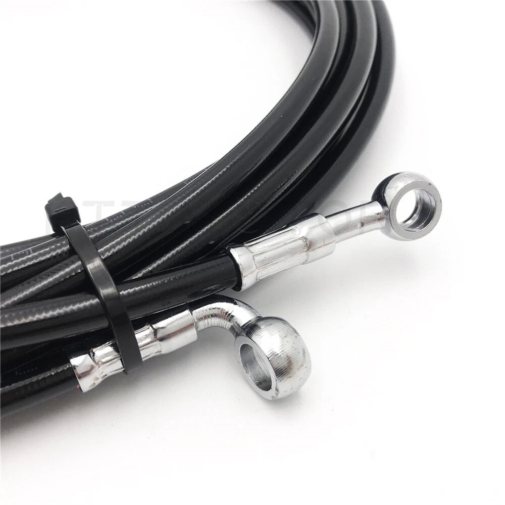 Ape Cable Kit for Harley Touring ABS Models (2014–2017) 10-12" Black Nylon