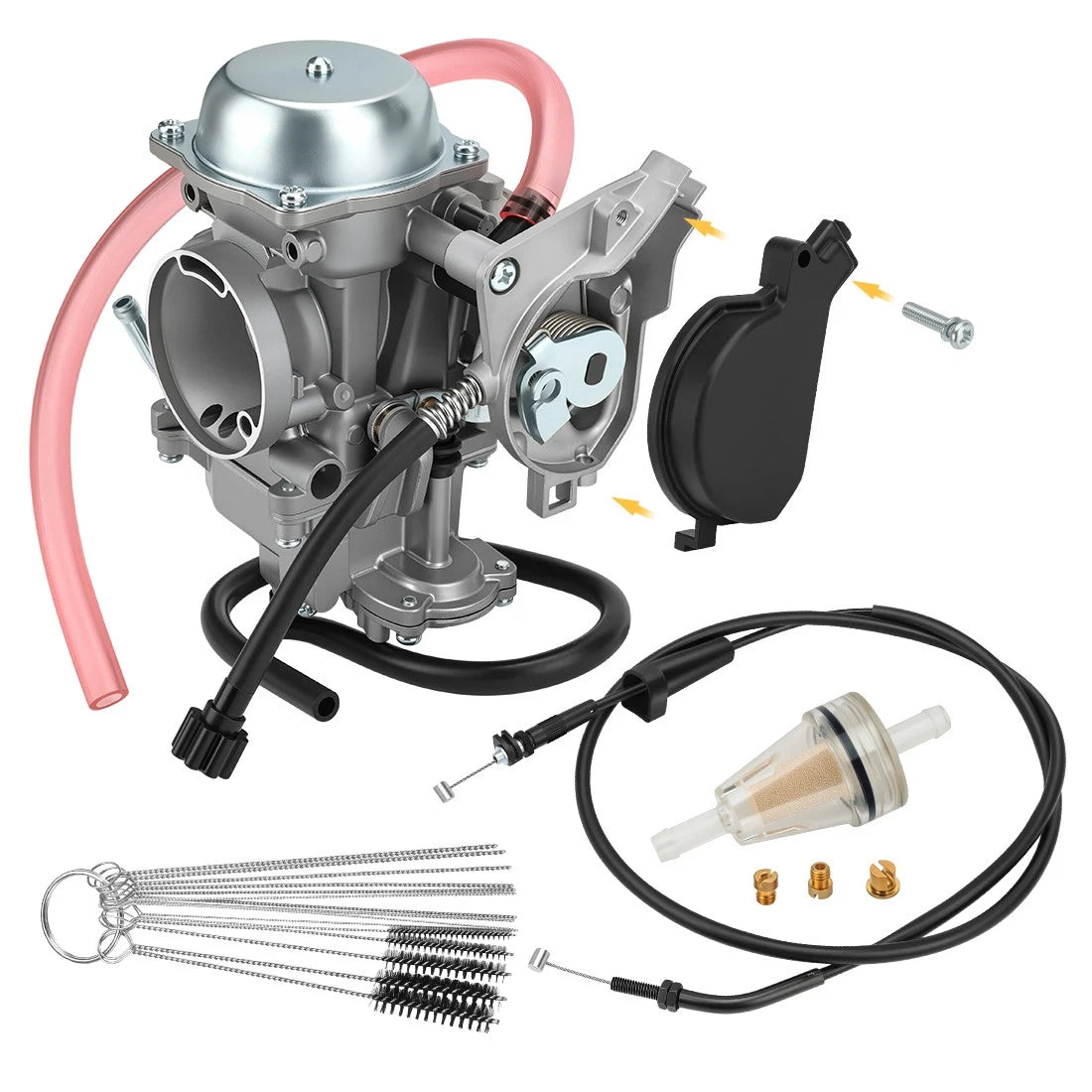 Carburetor & Throttle Cable for Arctic Cat 400 (2004) 0470-504