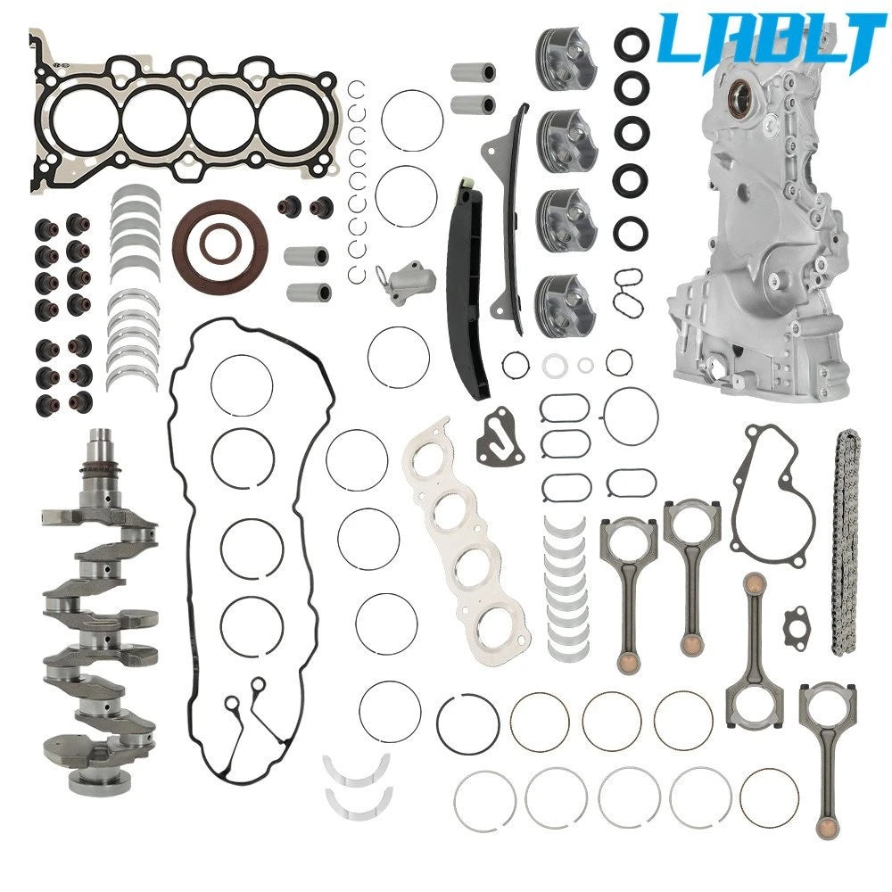 Engine Rebuild Kit for Hyundai Kia 2.0L (Crankshaft, Con Rods, Timing Kit)