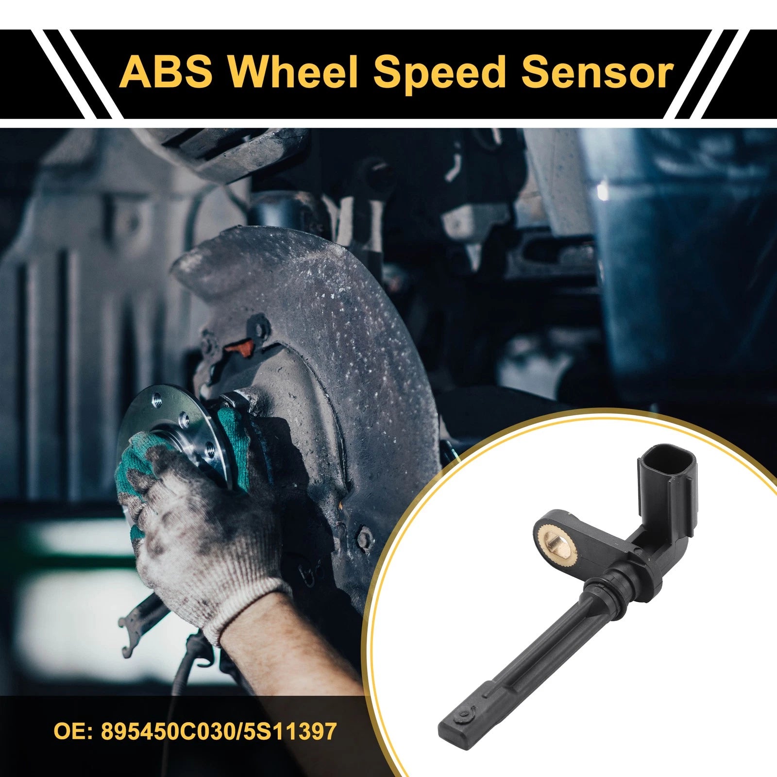ABS Wheel Speed Sensor Rear Right for Toyota Sequoia (2008–2017)