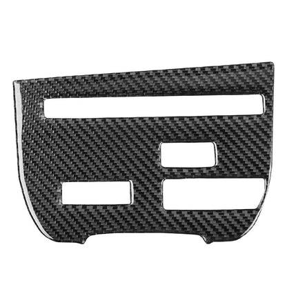 Central Console CD Panel Cover Trim for Nissan GTR R35 (2008–2016) Carbon Black RHD
