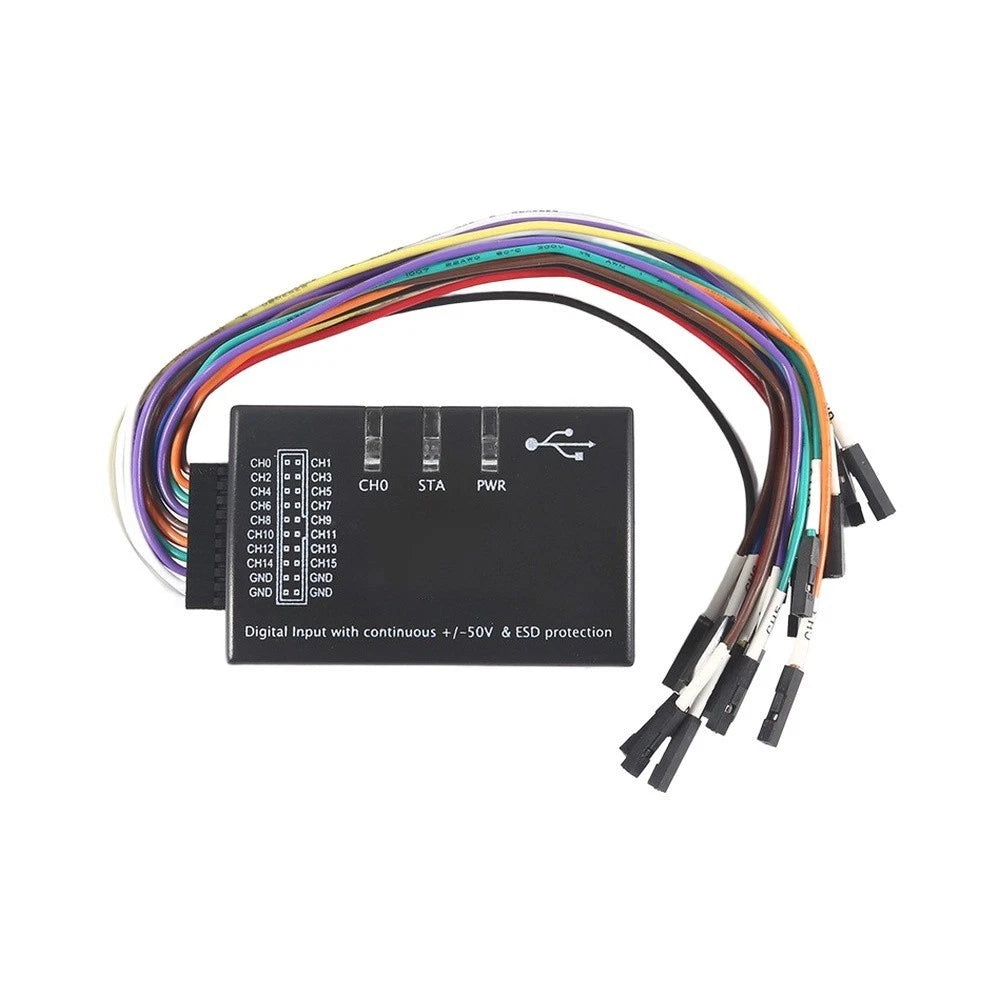 16-Channel Logic Analyzer with Deep Storage Capability